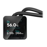 ASUS Prime SLC II 360 ARGB Liquid CPU Cooler, 3.95" IPS Display, LGA 1851/1700/AM5/AM4, Black