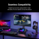 ASUS ROG Bulwark Dock DG300 7-in-1 USB-C Docking Station, 8K HDMI 2.1, 140W PD, Ethernet - Black