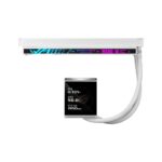 ASUS ROG Strix LC IV 360 ARGB White Liquid CPU Cooler, 5.08" IPS Display, LGA 1700, AM4, AM5, LGA 1851