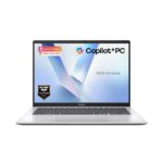 ASUS Vivobook 14 Copilot+ Laptop, 14" WUXGA IPS-Level Display, Intel Core Ultra 5 325, 16 GB RAM, 512 GB SSD, Windows 11 Home, Cool Silver