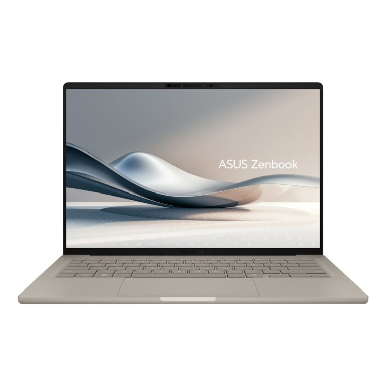 ASUS Zenbook A14 UX3407QA-QD219W 14" WUXGA OLED Laptop Snapdragon X1-26-100 16GB RAM 512GB SSD Windows 11 Home Beige