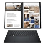 ASUS Zenbook Duo UX8406CA-QL249W 14" WUXGA OLED Laptop, Intel Core Ultra 9 285H, 32GB RAM, 1TB SSD, Windows 11 Home, Inkwell Gray