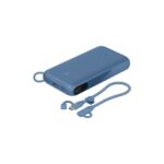 Belkin 20000 mAh Power Bank 20W with Built-In Display and 3 Ports Blue