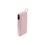Belkin BPB028HQPK 20000mAh 20W Power Bank, 2x USB-C & 1x USB-A, Digital Display - Pink