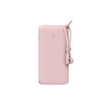 Belkin BPB028HQPK 20000mAh 20W Power Bank, 2x USB-C & 1x USB-A, Digital Display - Pink