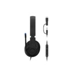 Belkin ENA011HQBK Kids Wired Gaming Headset with Boom Mic, 3.5mm, 85dB Volume Limit - Black