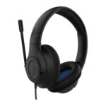 Belkin ENA011HQBK Kids Wired Gaming Headset with Boom Mic, 3.5mm, 85dB Volume Limit - Black