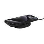 Belkin WIA008MYBK Qi2 15W Fast Wireless Charging Stand and Pad with 20W USB-C Adapter - Black