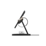 Belkin WIZ032MYBK 3-in-1 Wireless Charging Pad for Smartphone Headset Watch Qi2 40W 1.5 m Black