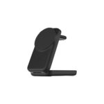 Belkin WIZ036MYBK 3-in-1 Foldable Qi2 Wireless Charger 25W MagSafe Compatible 45W USB-C - Black