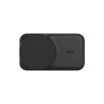 Belkin WIZ036MYBK 3-in-1 Foldable Qi2 Wireless Charger 25W MagSafe Compatible 45W USB-C - Black