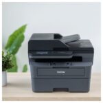 Brother DCP-L2660DW 3-in-1 Mono Laser Printer, Print, Scan, Copy, Wi-Fi, Ethernet, Auto Duplex, Black