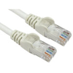 Cables Direct Cat6 Gigabit Ethernet Network Cable, RJ-45 to RJ-45, U/UTP, 2m - White