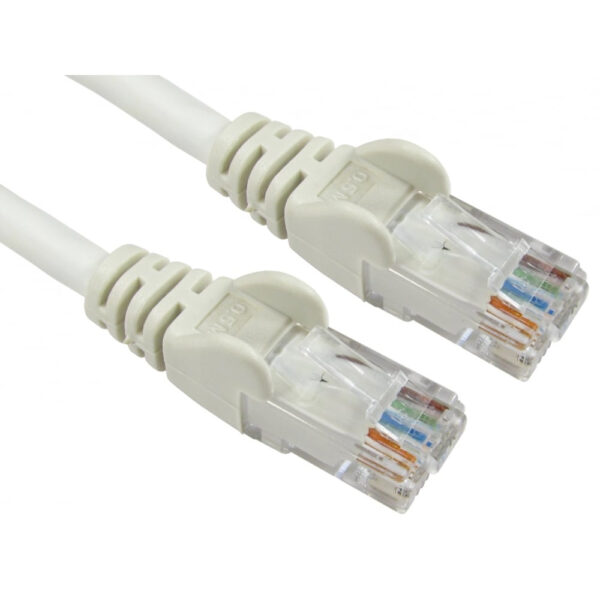 Cables Direct Cat6 Gigabit Ethernet Network Cable, RJ-45 to RJ-45, U/UTP, 2m - White