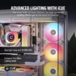 Corsair iCUE LINK LX120-R RGB 120 mm Computer Case Fan, White