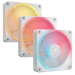 Corsair iCUE LINK LX120-R RGB Computer Case Fan 12 cm White 3 Pack