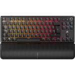 Corsair K70 Core TKL Wireless Gaming Keyboard Mechanical UK English USB RF Bluetooth Black