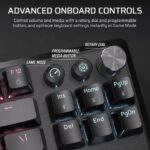 Corsair K70 Core TKL Wireless Gaming Keyboard Mechanical UK English USB RF Bluetooth Black