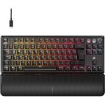 Corsair K70 Pro TKL Gaming Keyboard Wired Tenkeyless Magnetic-Mechanical MGX V2 Switches QWERTZ UK Layout RGB Black