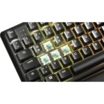 Corsair K70 Pro TKL Gaming Keyboard Wired Tenkeyless Magnetic-Mechanical MGX V2 Switches QWERTZ UK Layout RGB Black