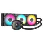 Corsair Nautilus 360 RS ARGB Liquid CPU Cooler, LGA 1700, AM4, AM5, Black