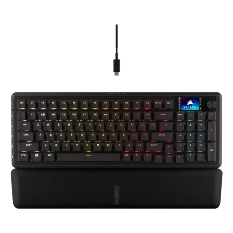 Corsair Vanguard 96 Mechanical Gaming Keyboard Wired QWERTY UK English LCD Black