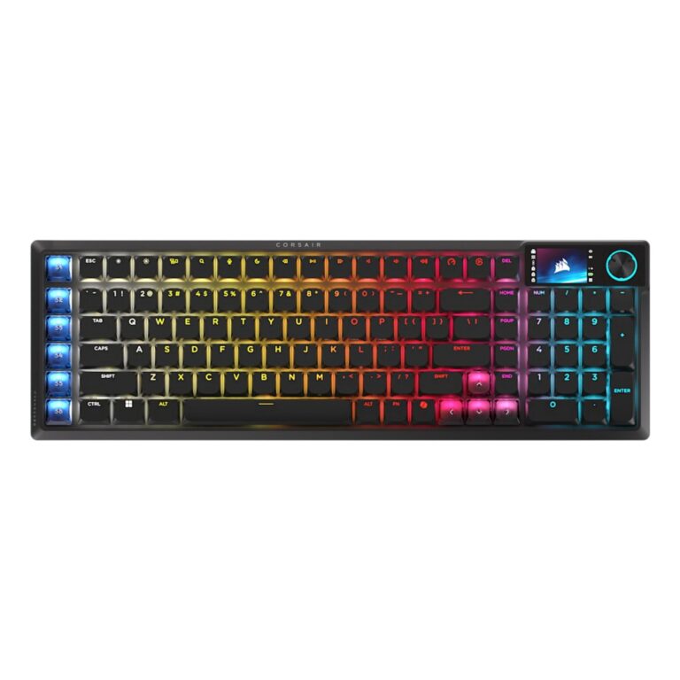 Corsair Vanguard Air 99 Wireless Mechanical Gaming Keyboard UK QWERTY Low-Profile Corsair OPX Switches Black