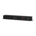 CyberPower MBP20HVIEC6A 1U Rackmount UPS Maintenance Bypass Switch 16A 200-240V - Black
