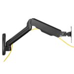 Digitus Universal Monitor Wall Mount with Gas Spring and Swivel Arm for 17" to 32" Screens up to 9 kg Black