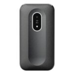 Doro Leva L20 Clamshell 4G Feature Phone, 2.8" TFT Display, 128MB ROM, 64MB RAM, Black, White
