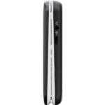 Doro Leva L20 Clamshell 4G Feature Phone, 2.8" TFT Display, 128MB ROM, 64MB RAM, Black, White