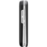Doro Leva L20 Clamshell 4G Feature Phone, 2.8" TFT Display, 128MB ROM, 64MB RAM, Black, White