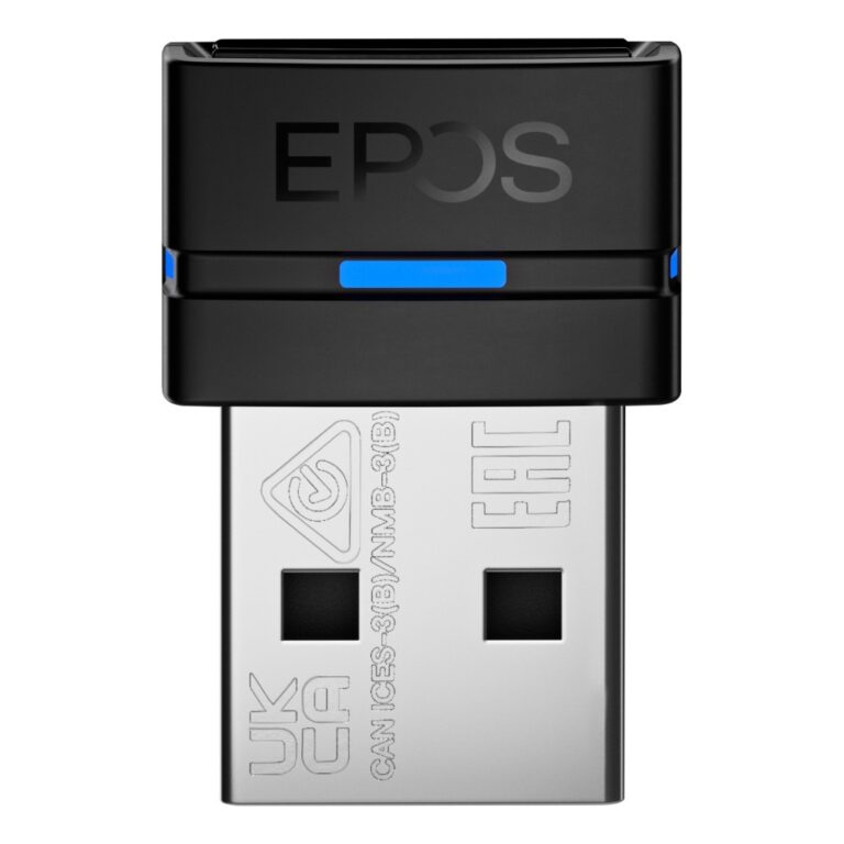 EPOS BTD 800a Bluetooth 5.2 USB Type-A Wireless Dongle Adapter - Black