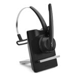 EPOS Impact D 10 USB ML Wireless DECT Monaural Headset with Boom Microphone, Black