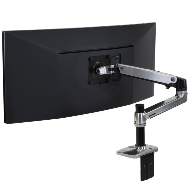 Ergotron LX Desk Mount LCD Arm for 34-inch Display up to 11.3 kg Black