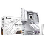 Gigabyte B850 Aorus Elite WiFi 7 Ice Motherboard Socket AM5 ATX DDR5 Brown/White