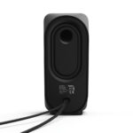 Hama Sonic LS-206 2.0 PC Speakers, 6W RMS, USB Powered, 3.5mm, Black/Silver