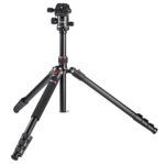 Hama TAR Duo Aluminium Camera Tripod with Ball Head, 165cm Height, 8kg Capacity - Black