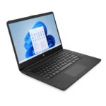 HP 14-dq6002na 14" Laptop HD Intel N150 4 GB DDR4-SDRAM 128 GB UFS Intel UHD Graphics Windows 11 Home in S mode Black
