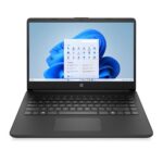 HP 14-dq6002na 14" Laptop HD Intel N150 4 GB DDR4-SDRAM 128 GB UFS Intel UHD Graphics Windows 11 Home in S mode Black