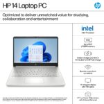 HP 14-dq6002na 14" Laptop HD Intel N150 4 GB DDR4-SDRAM 128 GB UFS Intel UHD Graphics Windows 11 Home in S mode Black