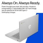 HP Chromebook 14" HD MediaTek 8GB 128GB LPDDR5-SDRAM ChromeOS Silver