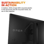 HP OMEN 27q G2 27" QHD 2560 x 1440 180Hz IPS Gaming Monitor - Black