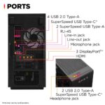 HP OMEN 35L GT16-0038na Gaming Desktop, AMD Ryzen 7 8700F, 32GB DDR5, 1TB SSD, RTX 5060 Ti 16GB, Windows 11 Home, Black