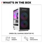 HP OMEN 35L GT16-0038na Gaming Desktop, AMD Ryzen 7 8700F, 32GB DDR5, 1TB SSD, RTX 5060 Ti 16GB, Windows 11 Home, Black