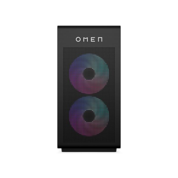 HP OMEN 35L GT16-0038na Gaming Desktop, AMD Ryzen 7 8700F, 32GB DDR5, 1TB SSD, RTX 5060 Ti 16GB, Windows 11 Home, Black