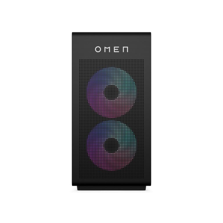 HP OMEN 35L GT16-0038na Gaming Desktop, AMD Ryzen 7 8700F, 32GB DDR5, 1TB SSD, RTX 5060 Ti 16GB, Windows 11 Home, Black
