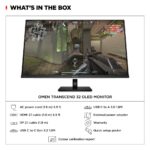 HP OMEN Transcend 32 31.5" 4K UHD 240Hz QD-OLED Gaming Monitor - White