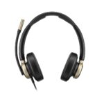 HP Poly Mission 825 Stereo Wired USB Headset Active Noise Cancelling Black