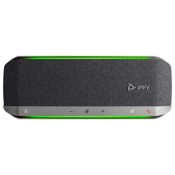 HP Poly Sync 40 USB-A and USB-C Bluetooth Smart Speakerphone Silver